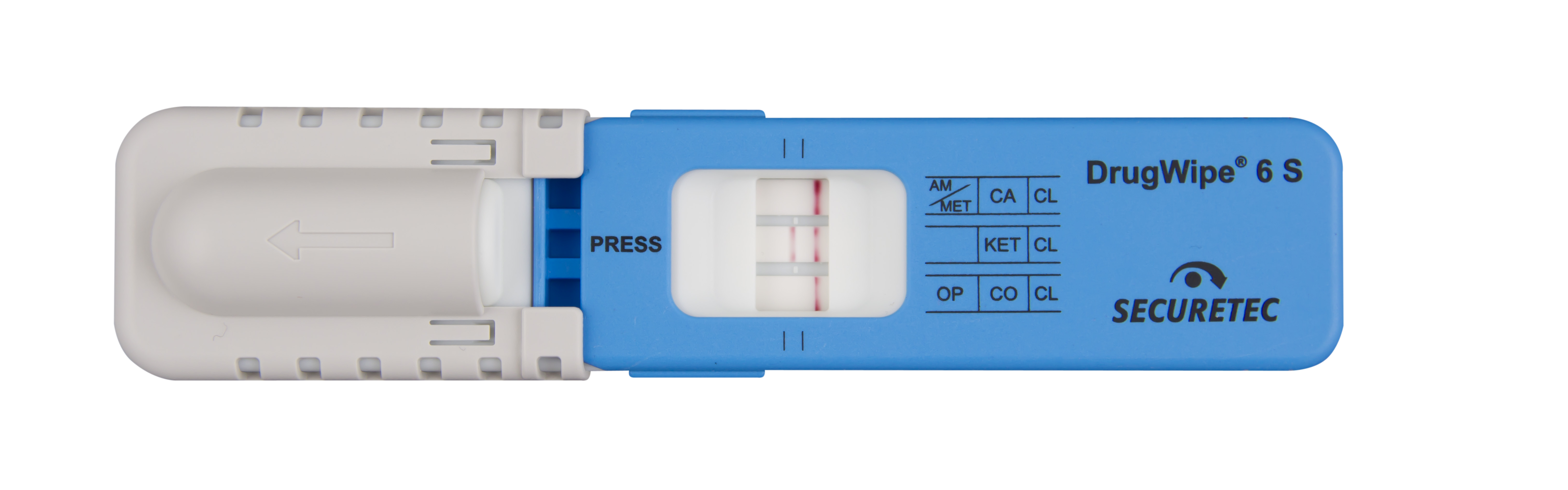 Drogotest prueba de consumo de drogas 6 en 1 en orina